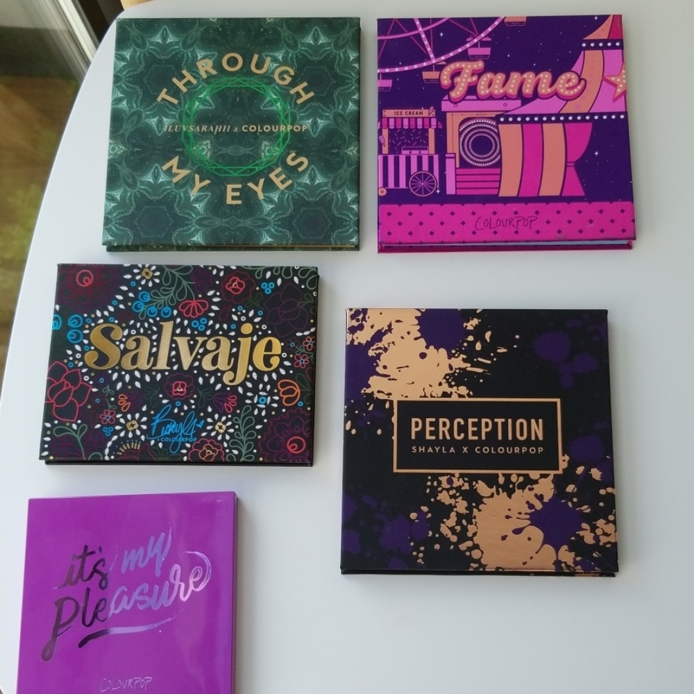 Colourpop Eyeshadow Palettes